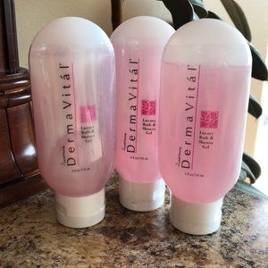 Derma Vital Luxury Bath & Shower Gel Bundle of 3